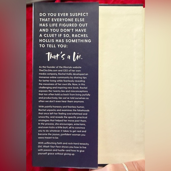 HARDBACK GIRL WASH YOUR FACE GREAT CONDITION NO TEARS RIPS OR WRITING SELF CARE - Picture 3 of 11